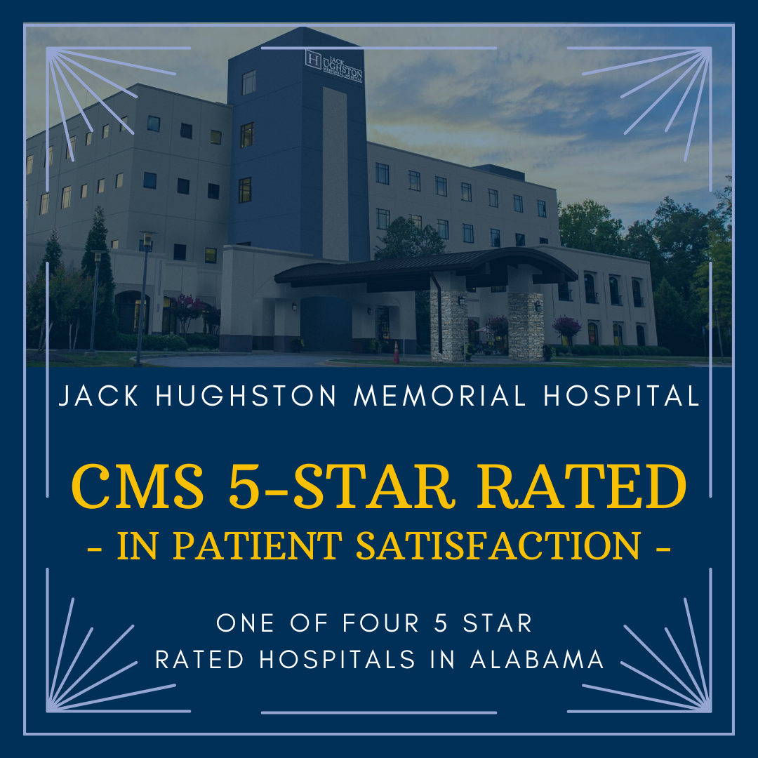 Jack Hughston Memorial Hospital recognized as CMS 5-star rated